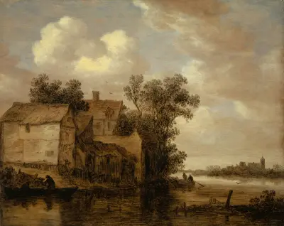 River Landscape von Jan van Goyen