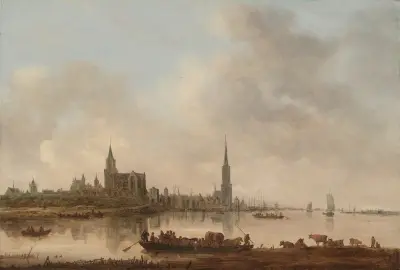 View of Emmerich von Jan van Goyen