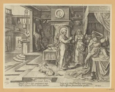 Petr uzdravuje Aenea v Lyddě, Maarten Van Heemskerck