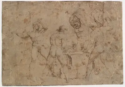 Vulkans smedie av Maarten Van Heemskerck