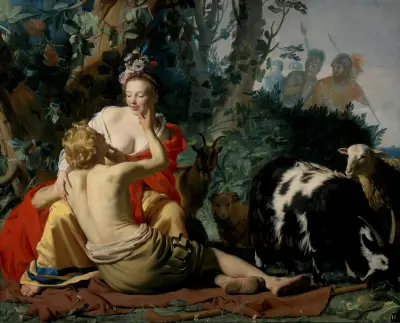 Granida and Daifilo von Gerard van Honthorst