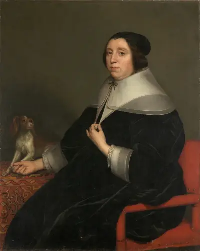 Portrait of a Woman von Gerard van Honthorst