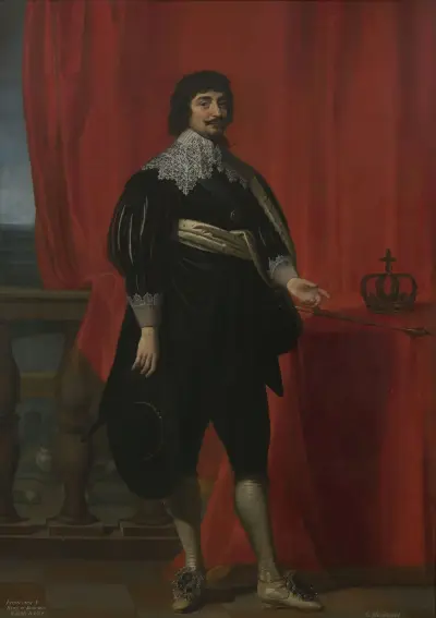 Portrait of Frederick V, King of Bohemia (1596-1632) von Gerard van Honthorst