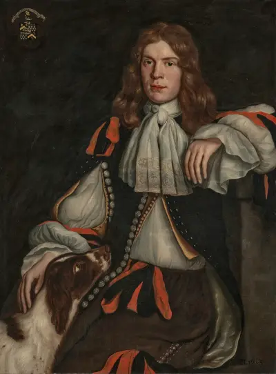 Portrait of Thomas Godfrey of Burton Aleph (d. 1690), Samuel van Hoogstraten