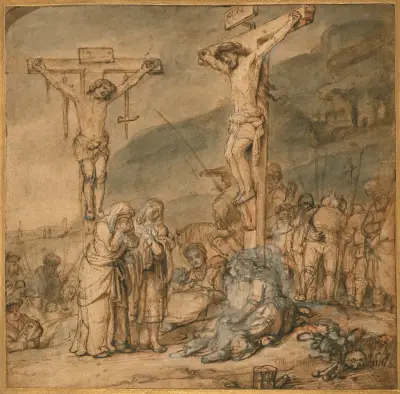 The Crucifixion, Samuel van Hoogstraten