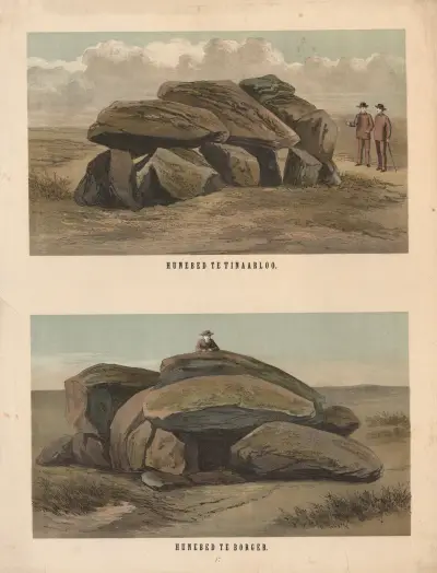 Hunebed u Tinaarloo, hunebed u Borgeru, Hendrik Jan van Lummel