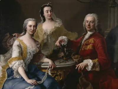 Joseph de France och hans familj av Martin van Meytens
