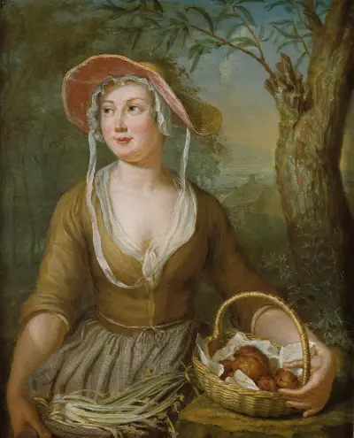 Boerenvrouw av Willem Van Mieris