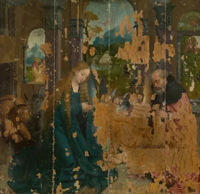 The Nativity av Bernard van Orley