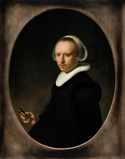Portrait of a 39-year-old Woman av Rembrandt van Rijn