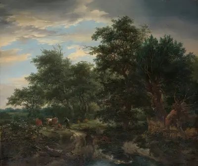Waldlandschaft von Jacob van Ruisdael