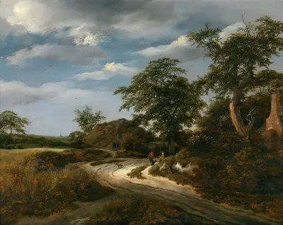 Landscape av Jacob van Ruisdael