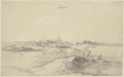 Loosduinen near Hague av Jacob van Ruisdael