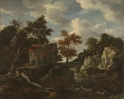 Felsenlandschaft von Jacob van Ruisdael