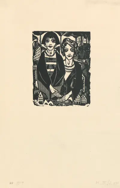 Fabrieksmeisjes av Henri Van Straten