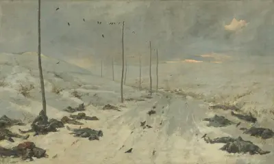 Po walce, Vasily Vereshchagin