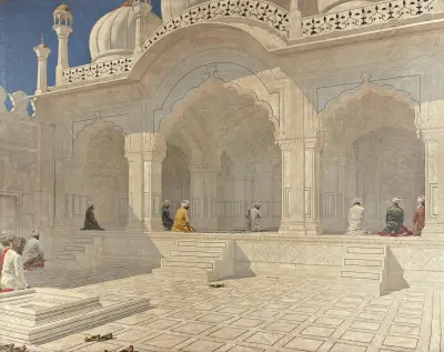 Perłowy Meczet w Delhi, Vasily Vereshchagin