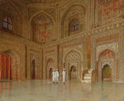 Główny meczet w Fatehpur Sikri, Vasily Vereshchagin