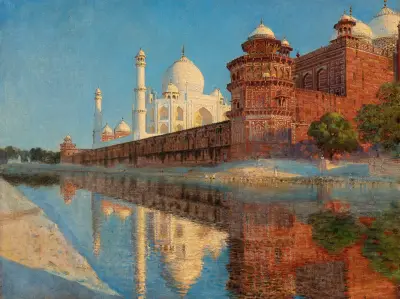 Tadż Mahal, wieczorem, Vasily Vereshchagin
