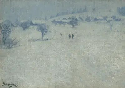 Winter Landscape, Vasily Vereshchagin