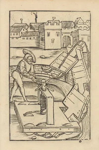 Vier Bücher der Ritterschafft Pl.023 von Flavius Vegetius Renatus