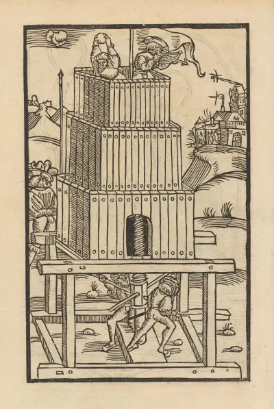 Vier Bücher der Ritterschafft Pl.106 von Flavius Vegetius Renatus