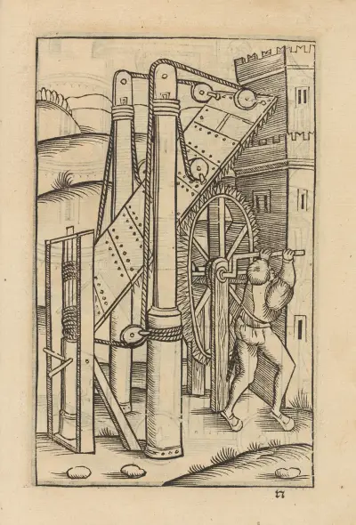 Vier Bücher der Ritterschafft Pl.107 von Flavius Vegetius Renatus