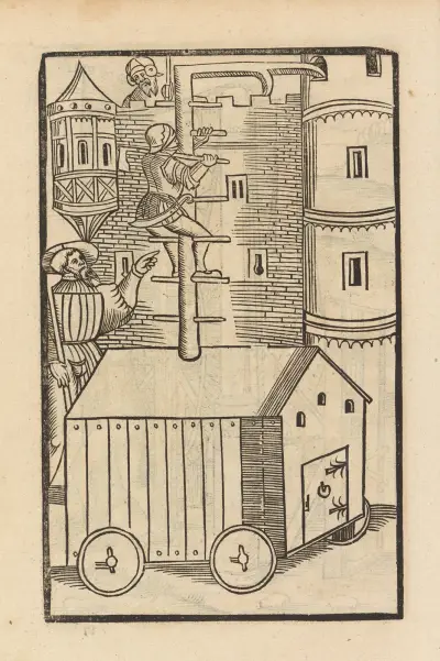 Vier Bücher der Ritterschafft Pl.108 von Flavius Vegetius Renatus