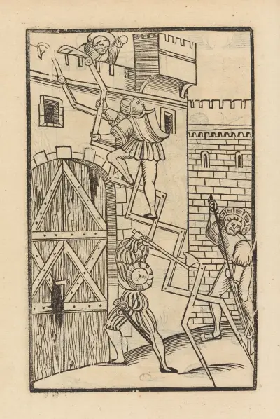 Vier Bücher der Ritterschafft Pl.110 von Flavius Vegetius Renatus
