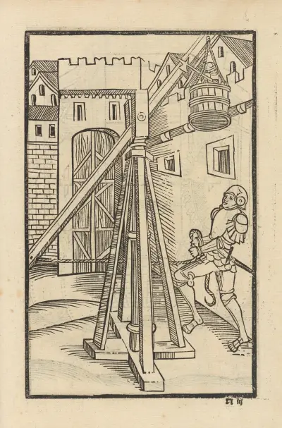 Vier Bücher der Ritterschafft Pl.111 von Flavius Vegetius Renatus
