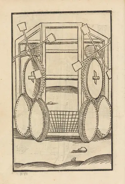 Vier Bücher der Ritterschafft Pl.112 von Flavius Vegetius Renatus