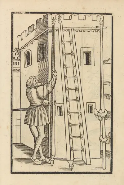 Vier Bücher der Ritterschafft Pl.113 von Flavius Vegetius Renatus