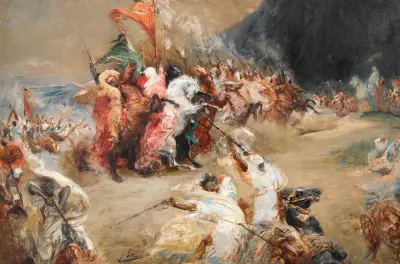 Fantasia av Georges Jules Victor Clairin