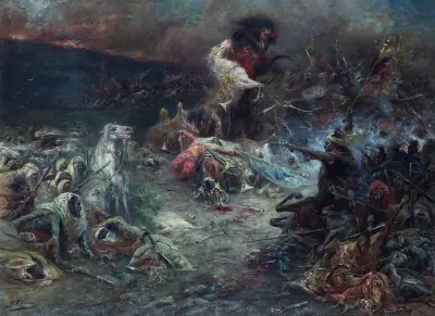 Le Carnage av Georges Jules Victor Clairin
