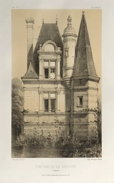 Château De La Sauloye (Mayenne) von Victor Petit