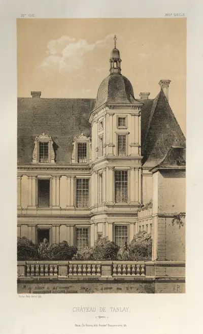 Château De Tanlay (Yonne) von Victor Petit