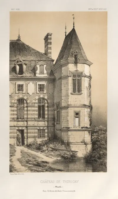 Chateau De Thorigny (Manche) von Victor Petit