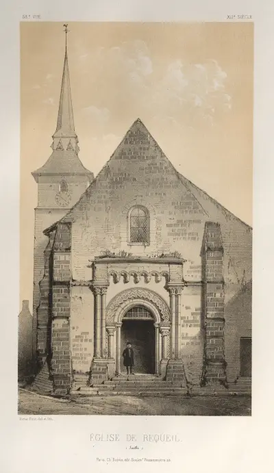 Église De Requeil (Sarthe) von Victor Petit