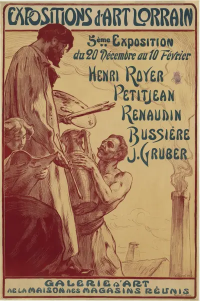 Expositions d’art lorrain av Victor Prouvé