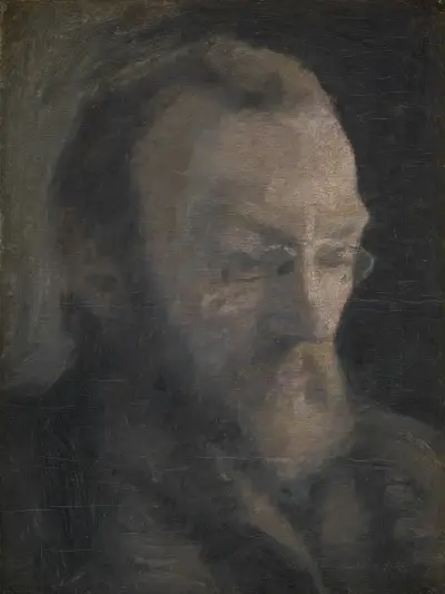 The art historian Karl Madsen, later Director of Statens Museum for Kunst av Vilhelm Hammershøi