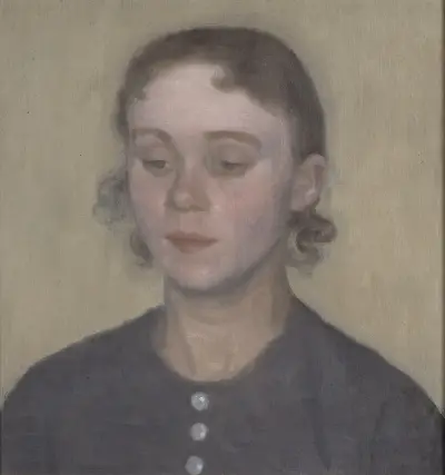 The Artist’s Wife, Ida Hammershøi, née Ilsted av Vilhelm Hammershøi