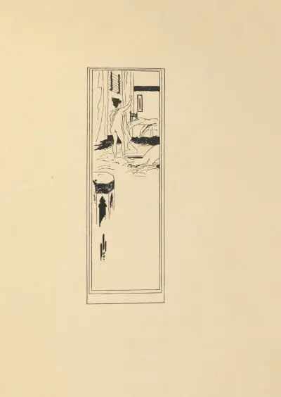 Ein Lesezeichen – Nr. 2 von Aubrey Vincent Beardsley