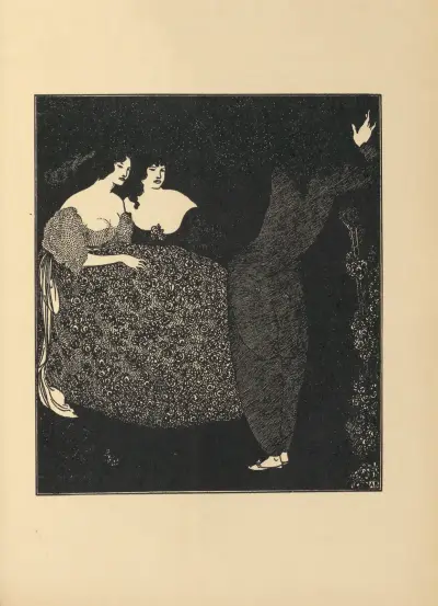 A Repetition of Tristan Und Isolde. From ‘The Savoy’ No.8 av Aubrey Vincent Beardsley