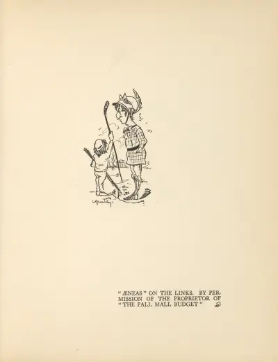 Aeneas On The Links av Aubrey Vincent Beardsley