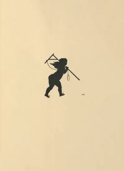Cul-De-Lampe. From ‘The Savoy’ No.3 av Aubrey Vincent Beardsley