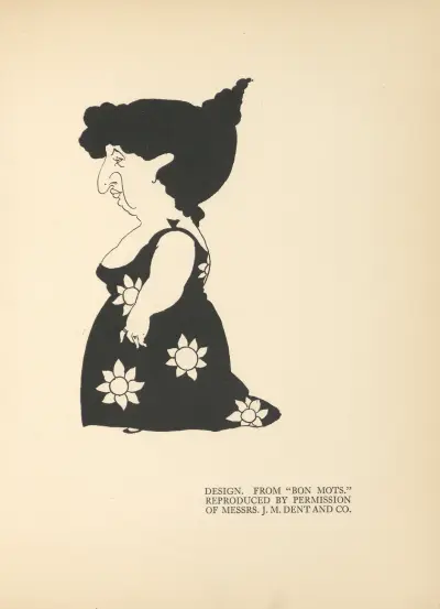 Projekt. Z 'Bon Mots' – Nr. 2, Aubrey Vincent Beardsley