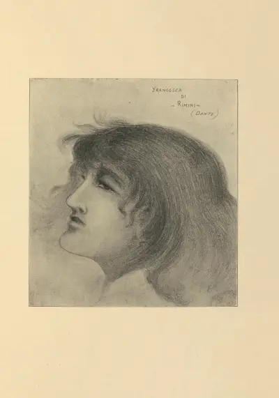 Francesca von Rimini (Dante) – Nr. 2 von Aubrey Vincent Beardsley