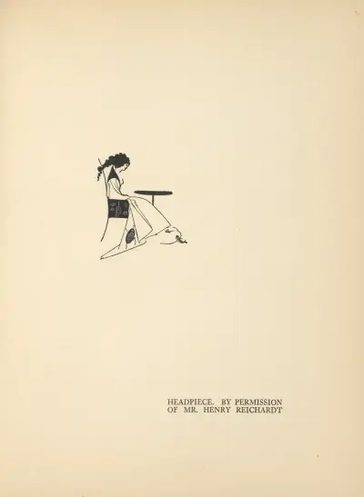 Headpiece – nr 2 av Aubrey Vincent Beardsley