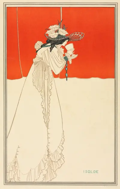 Isolde av Aubrey Vincent Beardsley