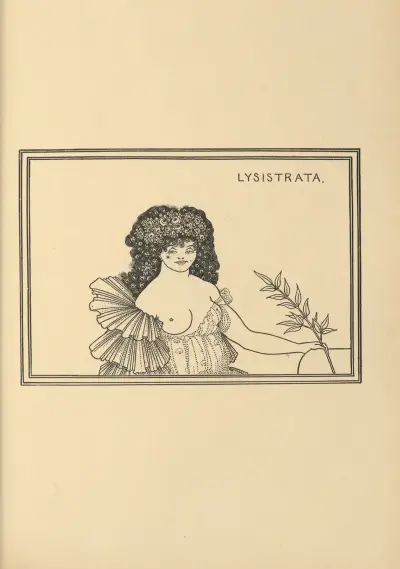 Lysistrata von Aubrey Vincent Beardsley